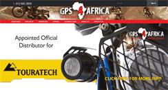 Desktop Screenshot of gps4africa.co.za
